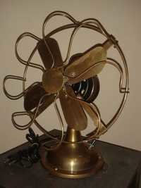 Antique Brass Table Fan