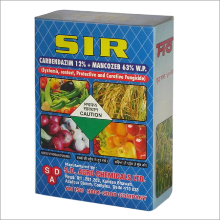 Carbendazim12% + Mancojeb 63% WP)
