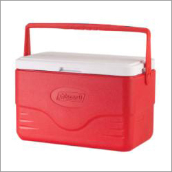 28 Qt 26 Ltrs Coolers With Bail Handle Red