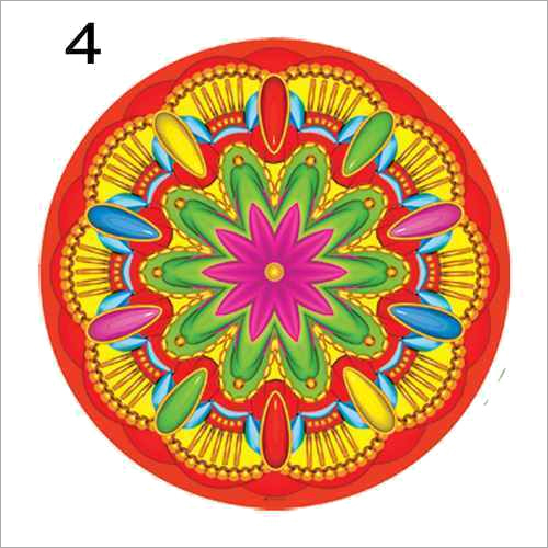 Designer Printed Rangoli