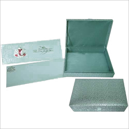Wedding Invitation Card With Box