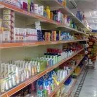 Cosmetic Display Racks - Color: White Orange