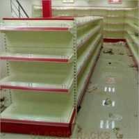 End Racks - Color: Red White