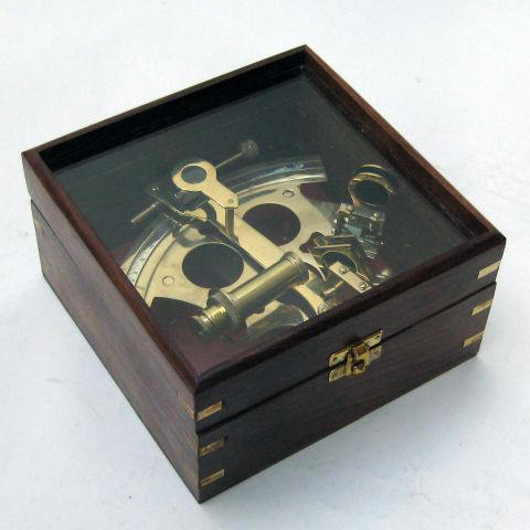 Brass Sextant