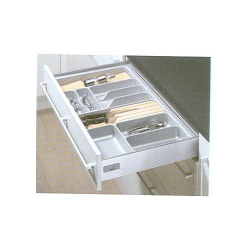 OrgaTray Basic 1 - Recyclable Polystyrene, Variable Dimensions, Silver | Antistatic, Easy to Trim, Easy to Clean, Universal Application