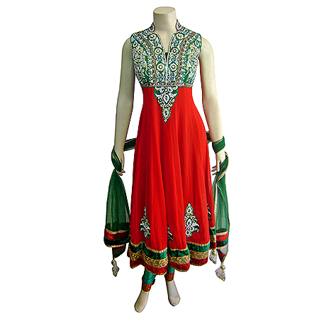 Chiffon Anarkali Suits