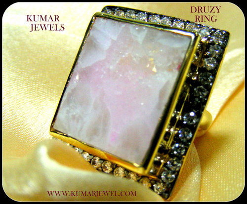 semi-precious stone ring. 