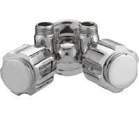 Two-way Angle Cock - Color: Silver