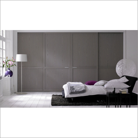 Aluminum Frame Door - Powder Coated, Customizable Dimensions, Gray Color | Durable, Efficient, Low Maintenance, Modern Design