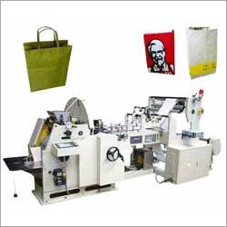 Paper Shopping Bag Making Machine