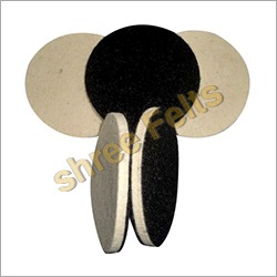 Velcro Backed Felt Disc