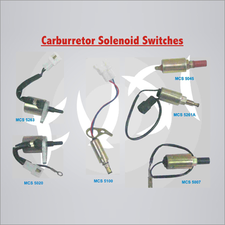 Carburetor Solenoid Switches