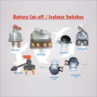 Battery Isolator Switches