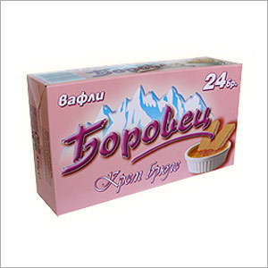 Wafer Borovets Brulee Stuffing