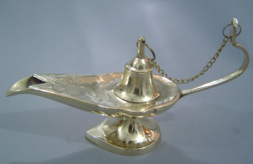 Aladdin Genie Lamp Embossed