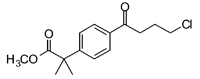 Methyl 2-(4-(4-chlorobutanoyl)phenyl) -2-methylpropanoate