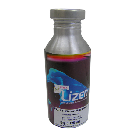 Clear Liquid Hardener