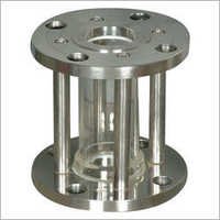 Ms Sight Glass With Powder Coating
