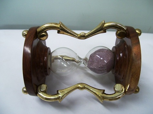 ANTIQUE WOODEN SAND TIMERS