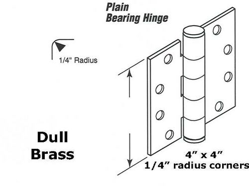 100% exporter of  brass bearing hinges