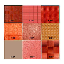 Checkered Black Tiles