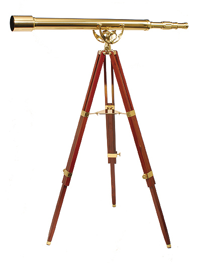 Brass Floor Telescope