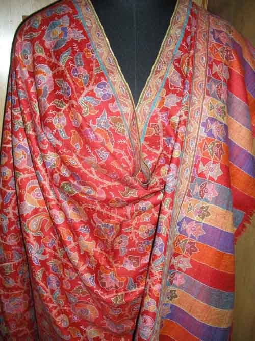 Hand Pashmina Embroidery Shawls