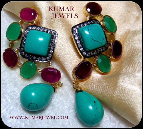 collaboration earring. 