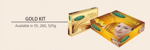 Gold Kit - 15x20x5cm Gold Color | Skincare Facial Treatment Beauty Kit Box Packaging