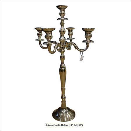 5 Arm Candle Stand