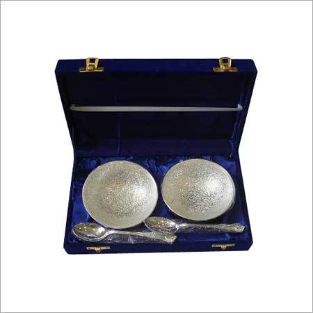 4Pc Silver Plated Bowl Set