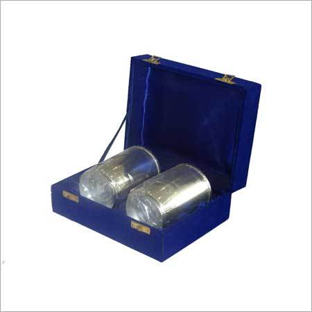Silver Glass Set