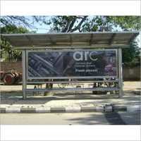 Stainless Steel Bus Shelter - 6m X 2.5m Dimensions, 1 Ad Panel (4.75x1.5m), 7.125 Sq. M Ad Area | Durable, Weatherproof, Stylish, Easy Clean, Spacious