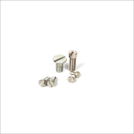 Round Slotted Cheese Head Screws