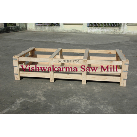 Long Size Pine Wood Crate