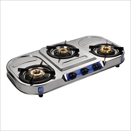 Three Burner Oval LPG stove