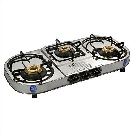 Three Burner Oval LPG stove