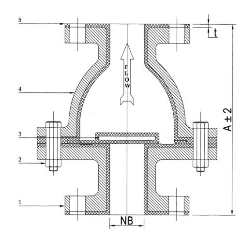 Flap Type Check Valve