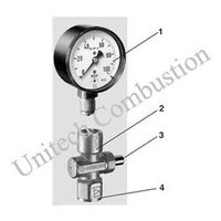 Matte Pressure Gauge & Attachment