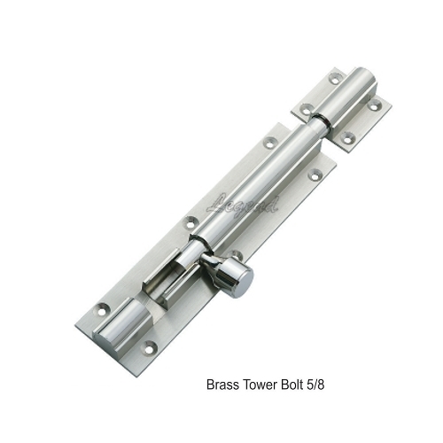 5/8 Brass Window Tower Bolts