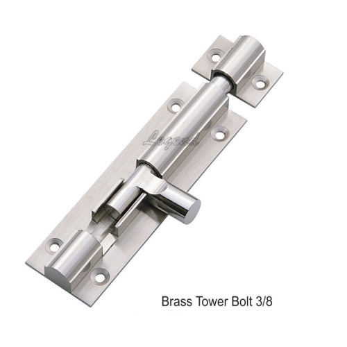 3/8 Brass Tower Bolts