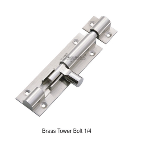 1/4 Brass Tower Bolts