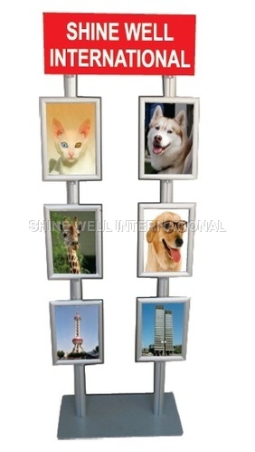 6 Tier Standee With 2 Pole