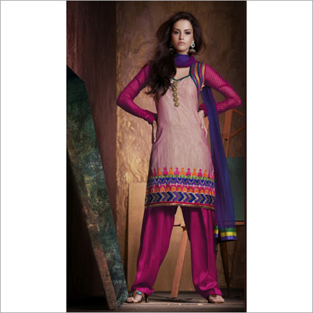 Designer Suits - Silk Blend, Customizable Size, Beige | Handcrafted Embroidery, Elegant Design, Enhanced Durability, Perfect Fit, Stylish