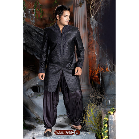 Black Sherwani