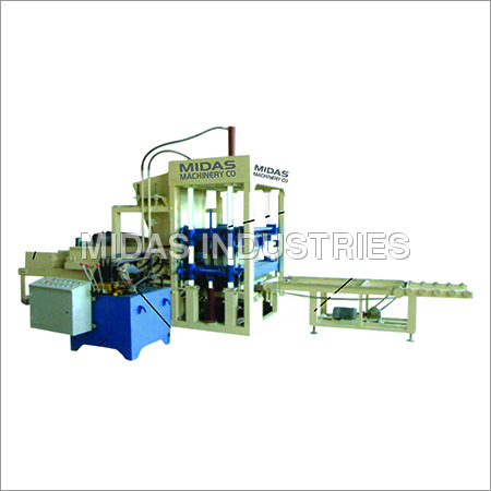 Qt 4 18 Semi Automatic Brick Block Making Machine - 6000x1500x3000 mm 21.5 kW 31.5 MPa | High Compaction Sharp Edges Durable Easy Maintenance