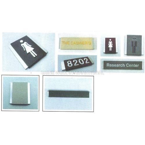 Leather Replica Interior Signage Frame