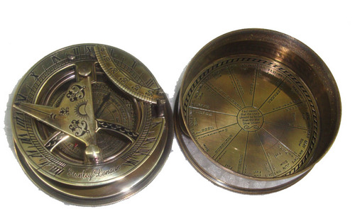 Brass Sundial Compass