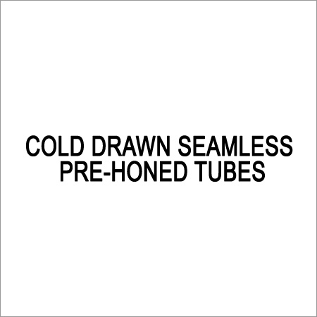 Cold Drawn Seamless Pre-Honed Tubes