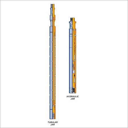 TJ Wireline Tubular Jar - Stainless Steel & Mild Steel, Multiple Sizes 1-2.5 Inch, Threaded Connection